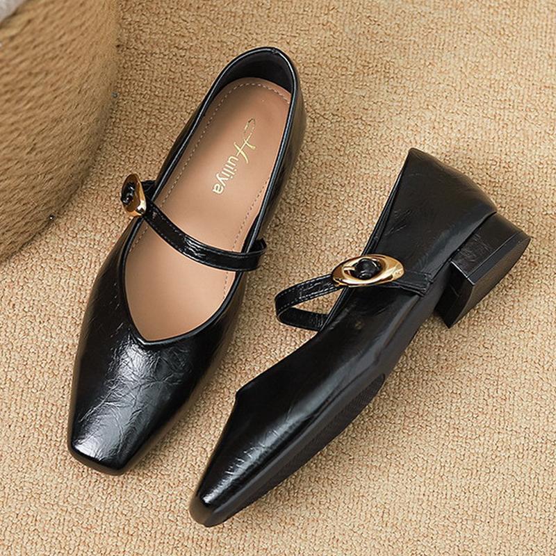Women Sweet Buckle Strap Thick Heel Single Shoes Shallow Mouth Mid-heel Casual Shoes for Office Party Banquet Zapatos De Mujer 40
Women Sweet Buckle Strap Thick Heel Single Shoes Shallow Mouth Mid-heel Casual Shoes for Office Party Banquet Zapatos De Mujer 40