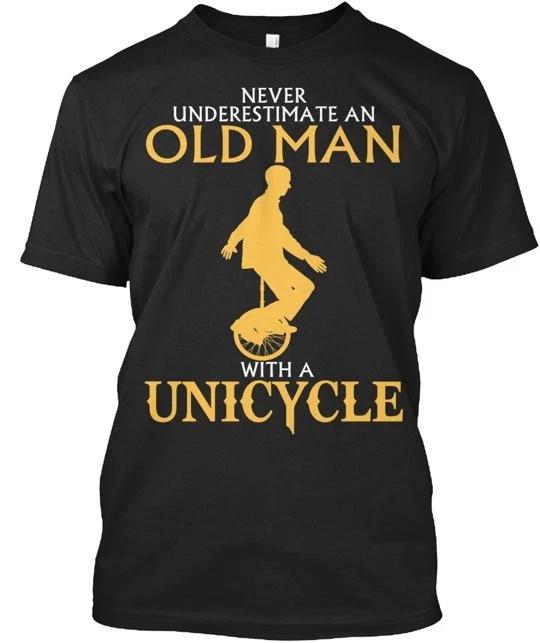 Old Man With A Unicycle Tee T-Shirt Made in the USA Size S to 5XL 2XL
Old Man With A Unicycle Tee T-Shirt Made in the USA Size S to 5XL 2XL