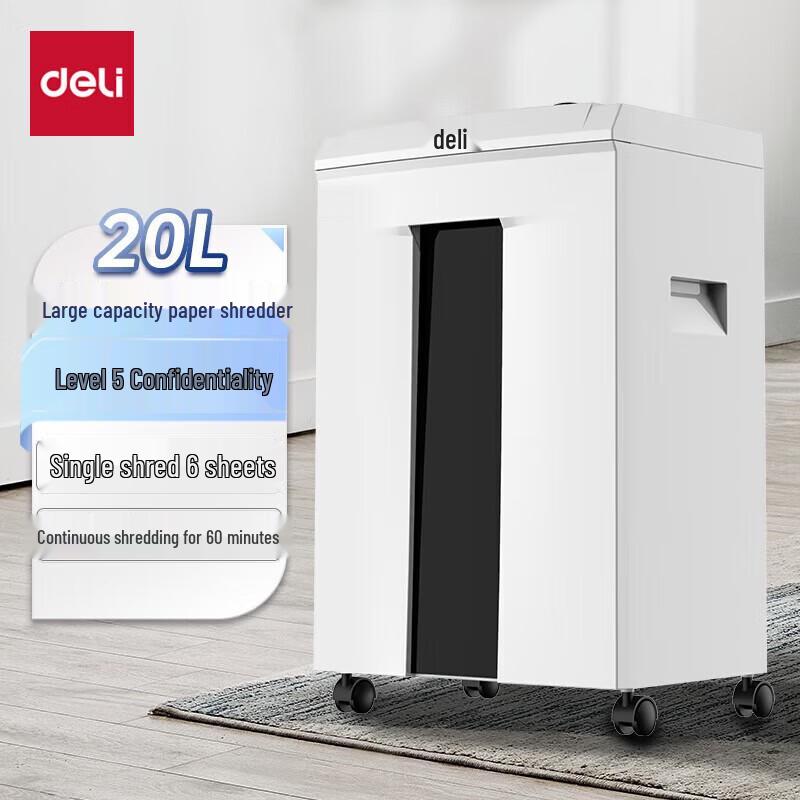 Deli 9912 Commercial Cross-Cut Paper Shredder CN plug (adapter included)
Deli 9912 Commercial Cross-Cut Paper Shredder CN plug (adapter included)