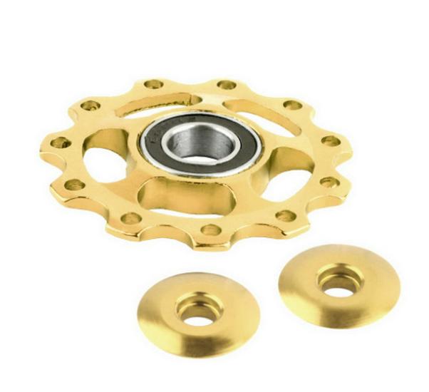 Горный велосипед CNC Анодированный Направляющий ролик заднего переключателя - 11 зубьев Подшипниковый Маховик Without Holes золотой
Горный велосипед CNC Анодированный Направляющий ролик заднего переключателя - 11 зубьев Подшипниковый Маховик Without Holes золотой