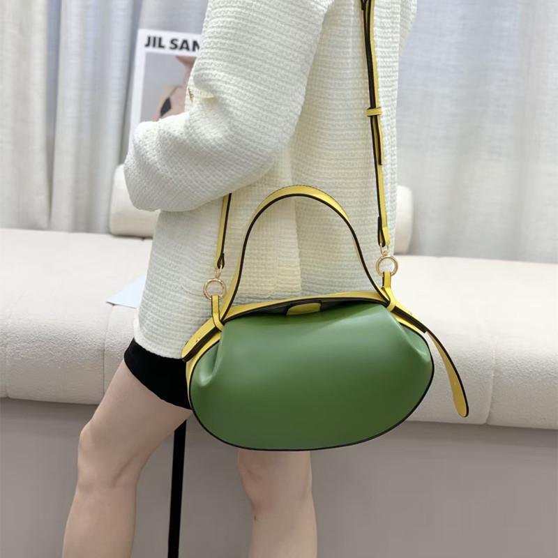 2025 New Design Casual Bowling Handbags Women Luxury Olive Shape Adjust Straps Shoulder Crossbody Bag Mixed Color Underarm Bag
2025 New Design Casual Bowling Handbags Women Luxury Olive Shape Adjust Straps Shoulder Crossbody Bag Mixed Color Underarm Bag