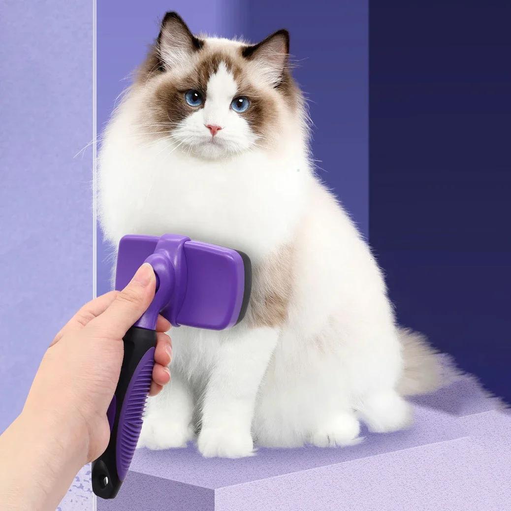 Pet Dog Brush Cat Comb Self Cleaning Pet Hair Remover Brush for Dogs Cats Grooming Tools Pets Dematting Comb Brush Supplies S 17-10CM фиолетовый
Pet Dog Brush Cat Comb Self Cleaning Pet Hair Remover Brush for Dogs Cats Grooming Tools Pets Dematting Comb Brush Supplies S 17-10CM фиолетовый
