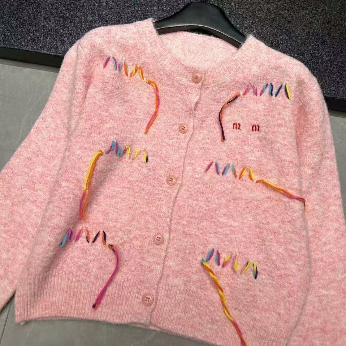 Colorful Rope Women s Cardigan Round Neck Solid Color Long Sleeved Open Front Sweaters Woman Slim Knitted Outerwear Top L
Colorful Rope Women s Cardigan Round Neck Solid Color Long Sleeved Open Front Sweaters Woman Slim Knitted Outerwear Top L
