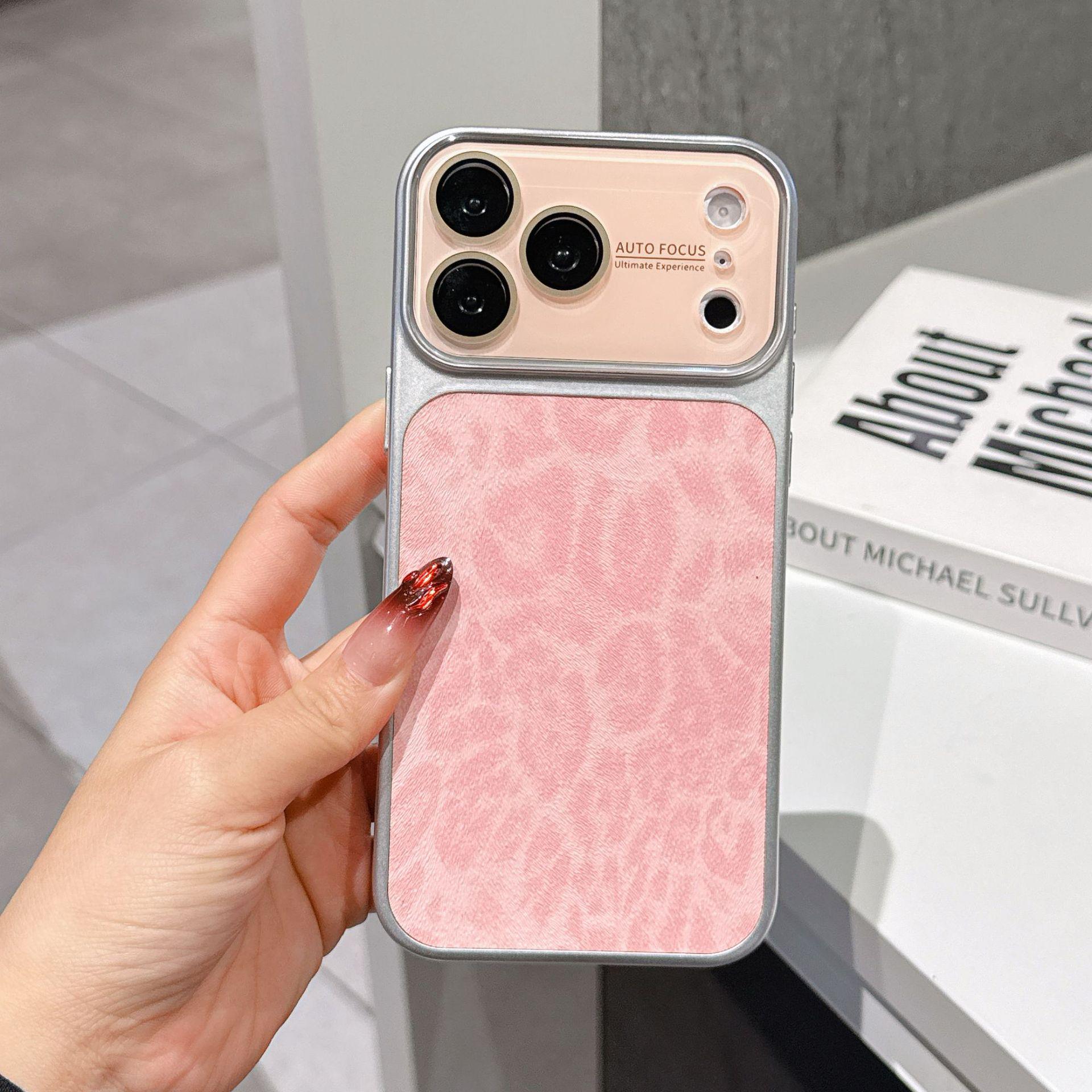 Leopard Print Leather Texture Phone Case for iPhone 17 Pro Max, Compatible with iPhone 14, 15, 16 15 Pro розовый
Leopard Print Leather Texture Phone Case for iPhone 17 Pro Max, Compatible with iPhone 14, 15, 16 15 Pro розовый