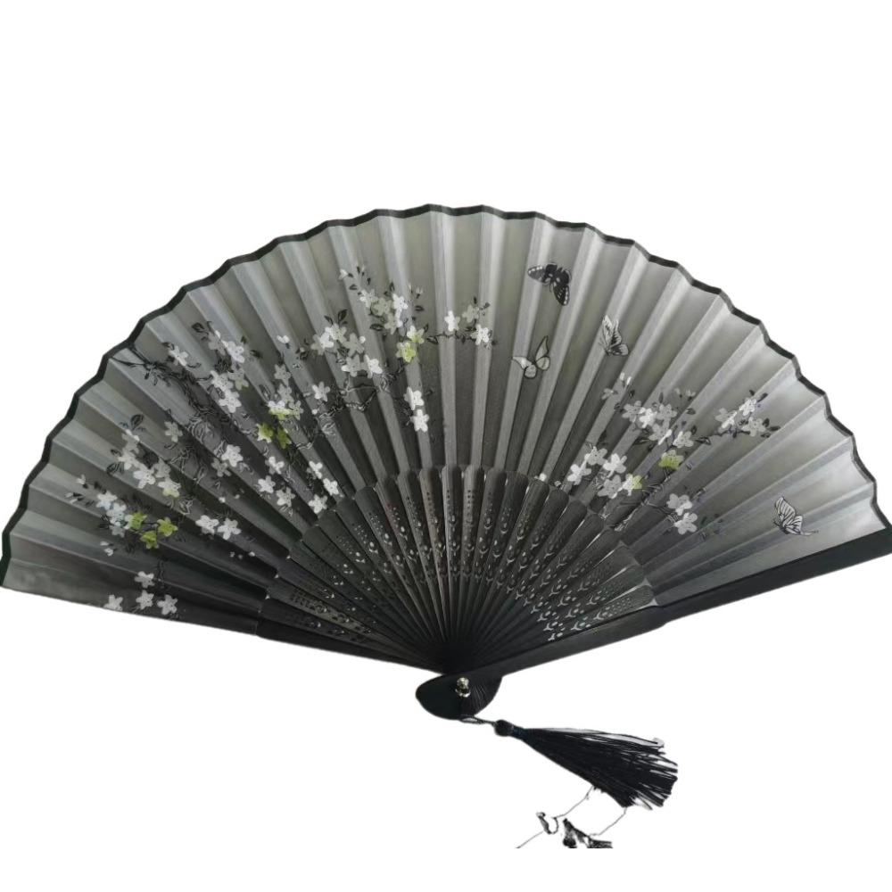 Tassel Classical Folding Fan Flower Pattern Classical Dancing Fan Dance Performance Props E
Tassel Classical Folding Fan Flower Pattern Classical Dancing Fan Dance Performance Props E