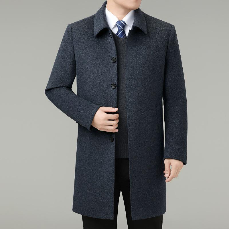 Men s Double-Faced Wool Trench Coat with Down Liner M темно-сірий
Men s Double-Faced Wool Trench Coat with Down Liner M темно-сірий