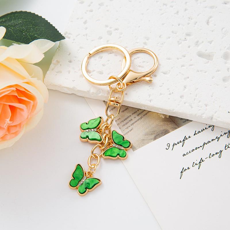 Butterfly Rhinestone Metal Keychain Pendant
Butterfly Rhinestone Metal Keychain Pendant