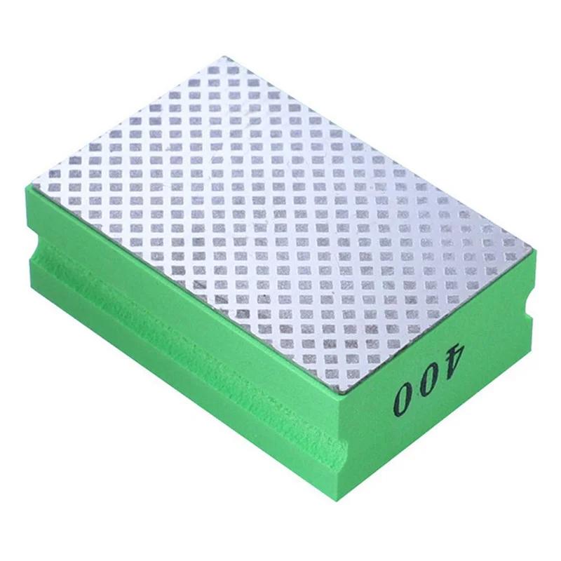 Diamond Hand Polishing Pads, Glass Abrasive Grinding Block Pad for Tiles, Ceramic and Stone Marble Grinding Disc Polishing Tools зелений
Diamond Hand Polishing Pads, Glass Abrasive Grinding Block Pad for Tiles, Ceramic and Stone Marble Grinding Disc Polishing Tools зелений
