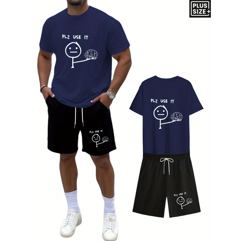 Men s Sports Shirt and Pants Set, Decorated with Bee Letter Pattern Print, Comfortable and Soft Fabric XXL
Men s Sports Shirt and Pants Set, Decorated with Bee Letter Pattern Print, Comfortable and Soft Fabric XXL
