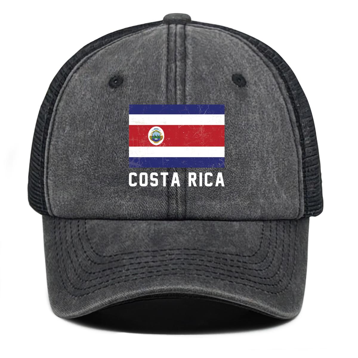 Flag of Costa Rica Print Snapback Trucker Hat, Patriotic Man s Cap Adjustable Buckle Leisure Vintage-Inspired Fashion Adjustable Mesh Cap as the picture чёрный
Flag of Costa Rica Print Snapback Trucker Hat, Patriotic Man s Cap Adjustable Buckle Leisure Vintage-Inspired Fashion Adjustable Mesh Cap as the picture чёрный