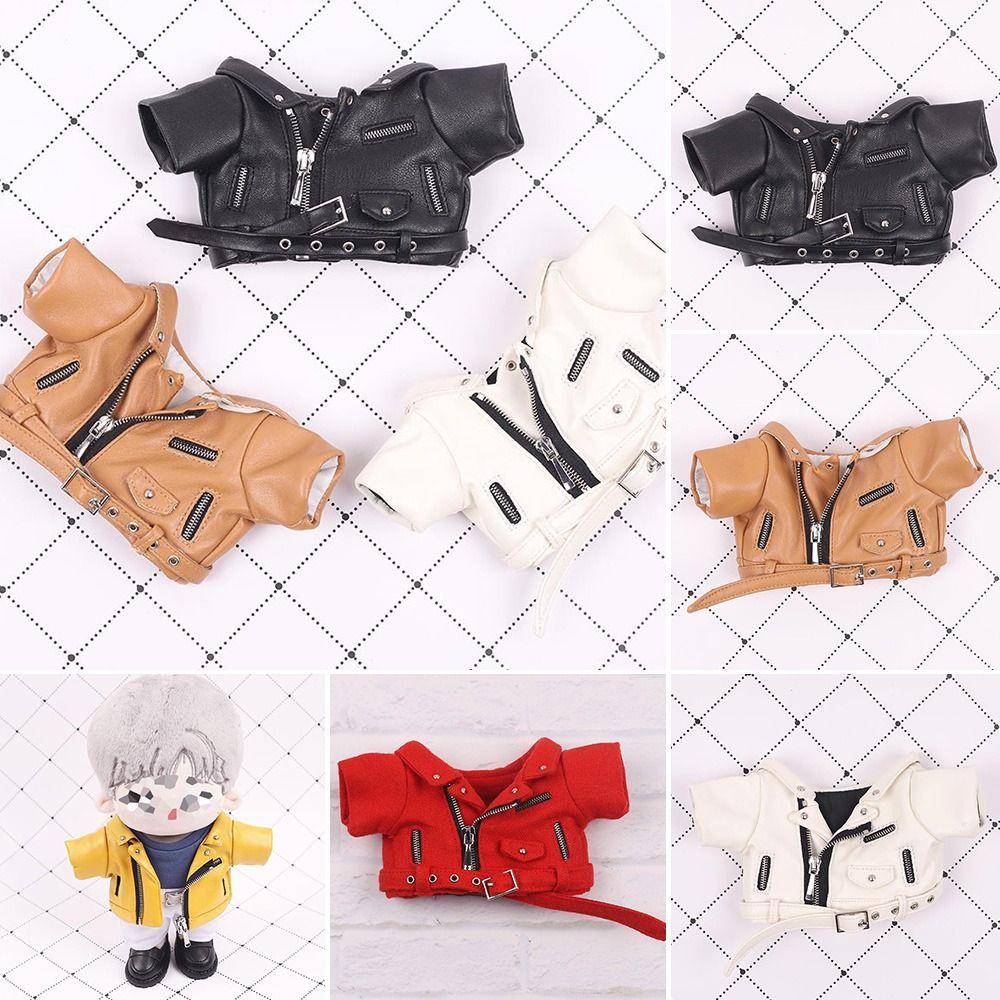 Fashion Outfits Doll Accessories PU Leather Tops Handmade Jacket Doll Clothes Winter Top Coats
Fashion Outfits Doll Accessories PU Leather Tops Handmade Jacket Doll Clothes Winter Top Coats