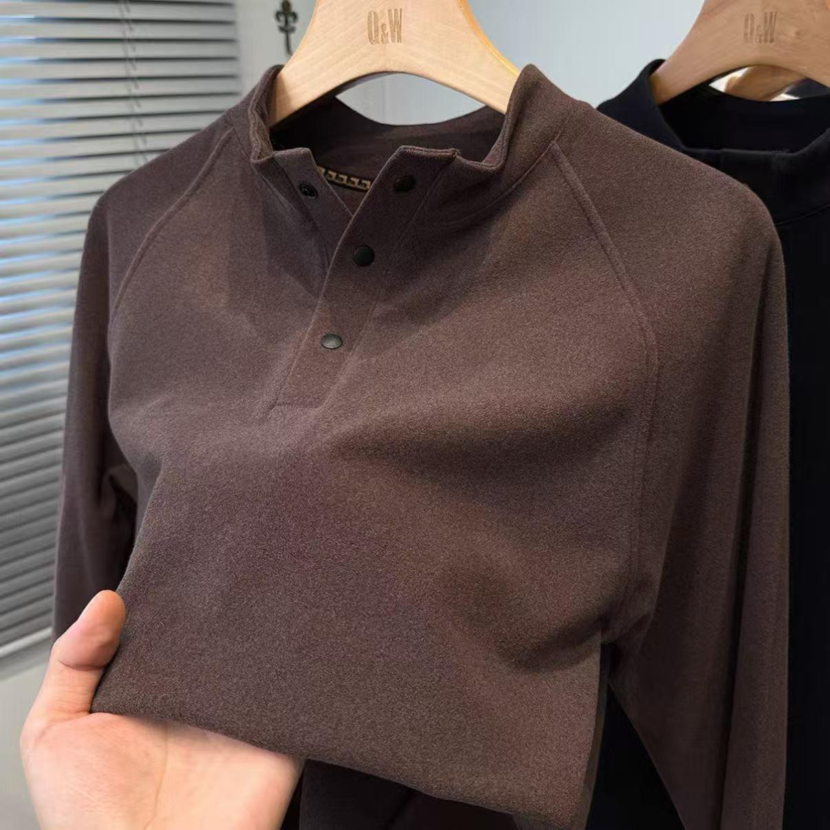 Autumn 2025 Men s Stand-up Collar Thermal Fleece Hoodie - Versatile Casual Long Sleeve Warm Base Layer Top. XXXL кавовий
Autumn 2025 Men s Stand-up Collar Thermal Fleece Hoodie - Versatile Casual Long Sleeve Warm Base Layer Top. XXXL кавовий