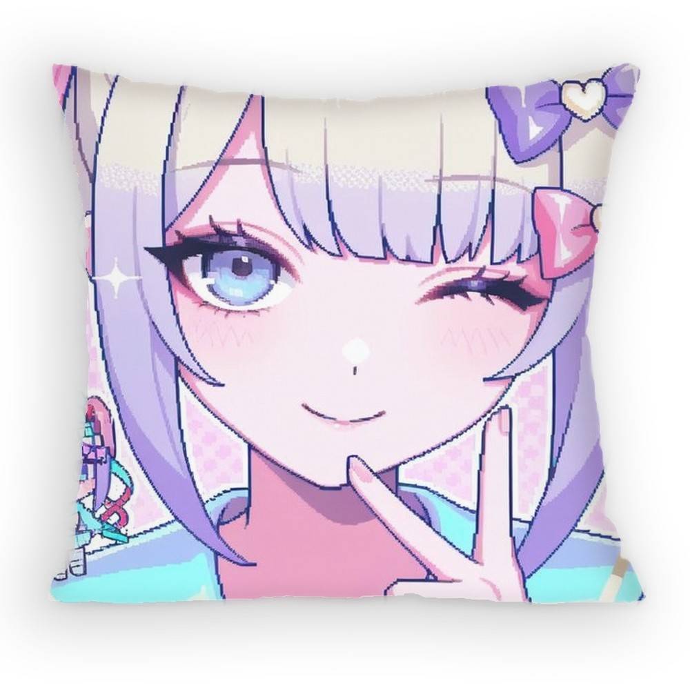 Needy Girl Overdose Cute Cartoon Pillow Case Antidustmite Pillowcase Invisible zipper silky short plush Sofa cushion cover 30x30 cm
Needy Girl Overdose Cute Cartoon Pillow Case Antidustmite Pillowcase Invisible zipper silky short plush Sofa cushion cover 30x30 cm