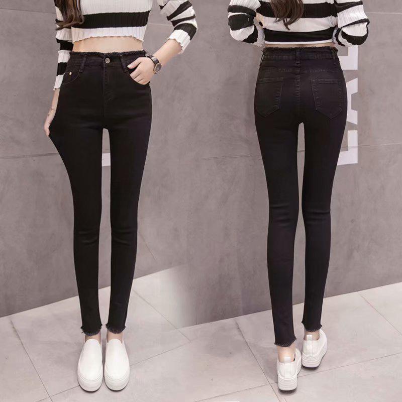 Women s Summer 2024 Smoky Grey Frayed Denim Slim-Fit High-Waist Jeans, Internet Celebrity Style, Nine-Tenths Length. Size 32 чорний
Women s Summer 2024 Smoky Grey Frayed Denim Slim-Fit High-Waist Jeans, Internet Celebrity Style, Nine-Tenths Length. Size 32 чорний