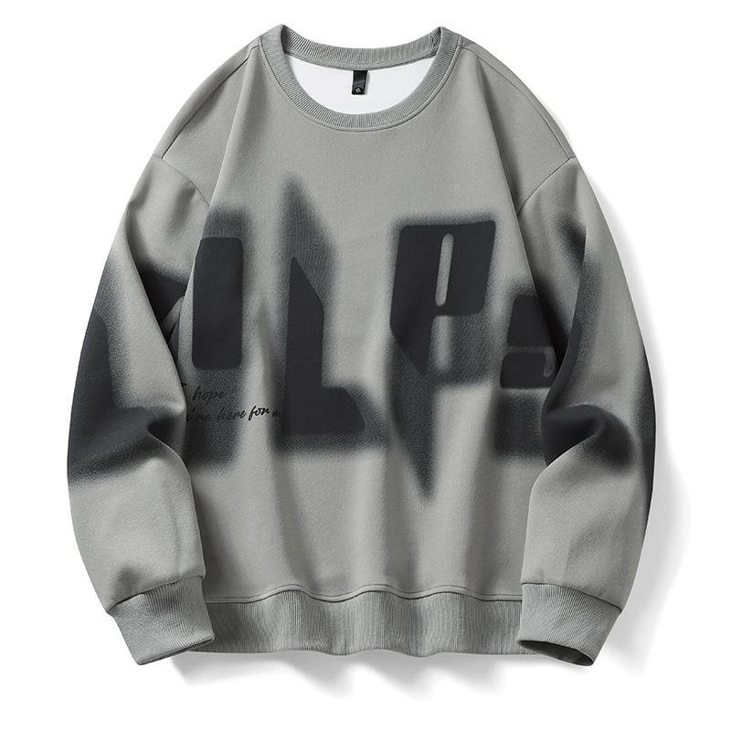 Men s Pullover Round Neck Letter Gradient Printed Long-sleeved Fashionable Casual Commuting Top L сірий колір
Men s Pullover Round Neck Letter Gradient Printed Long-sleeved Fashionable Casual Commuting Top L сірий колір