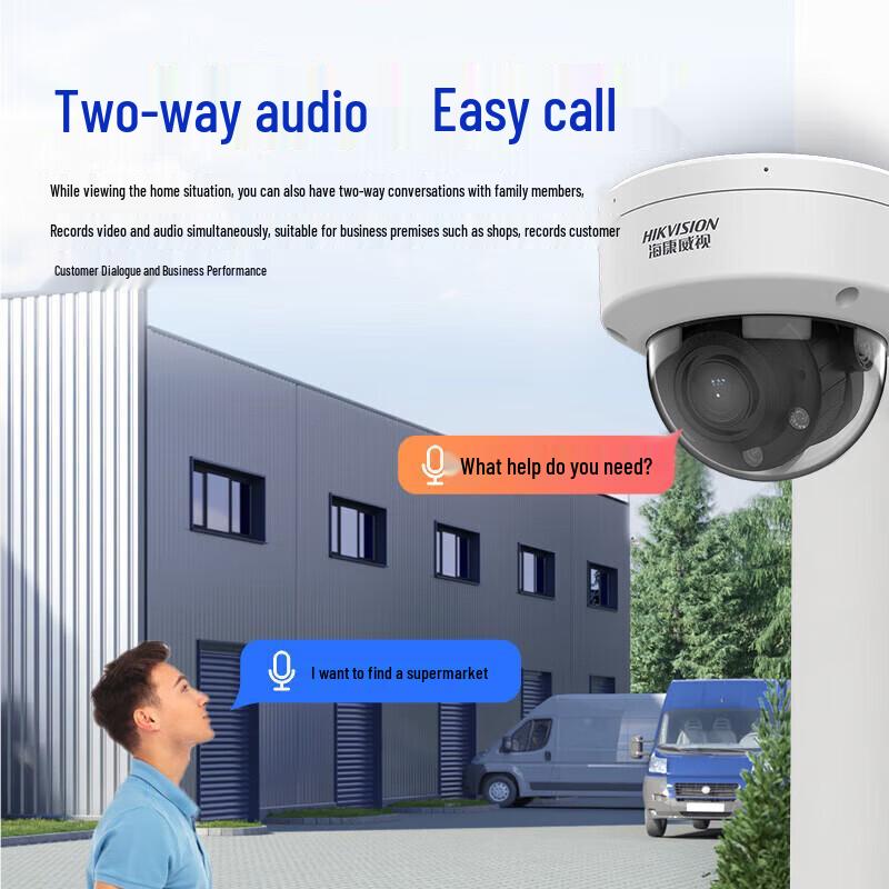 HIKVISION 4MP PoE Varifocal Dome Security Camera CN plug (adapter included)
HIKVISION 4MP PoE Varifocal Dome Security Camera CN plug (adapter included)