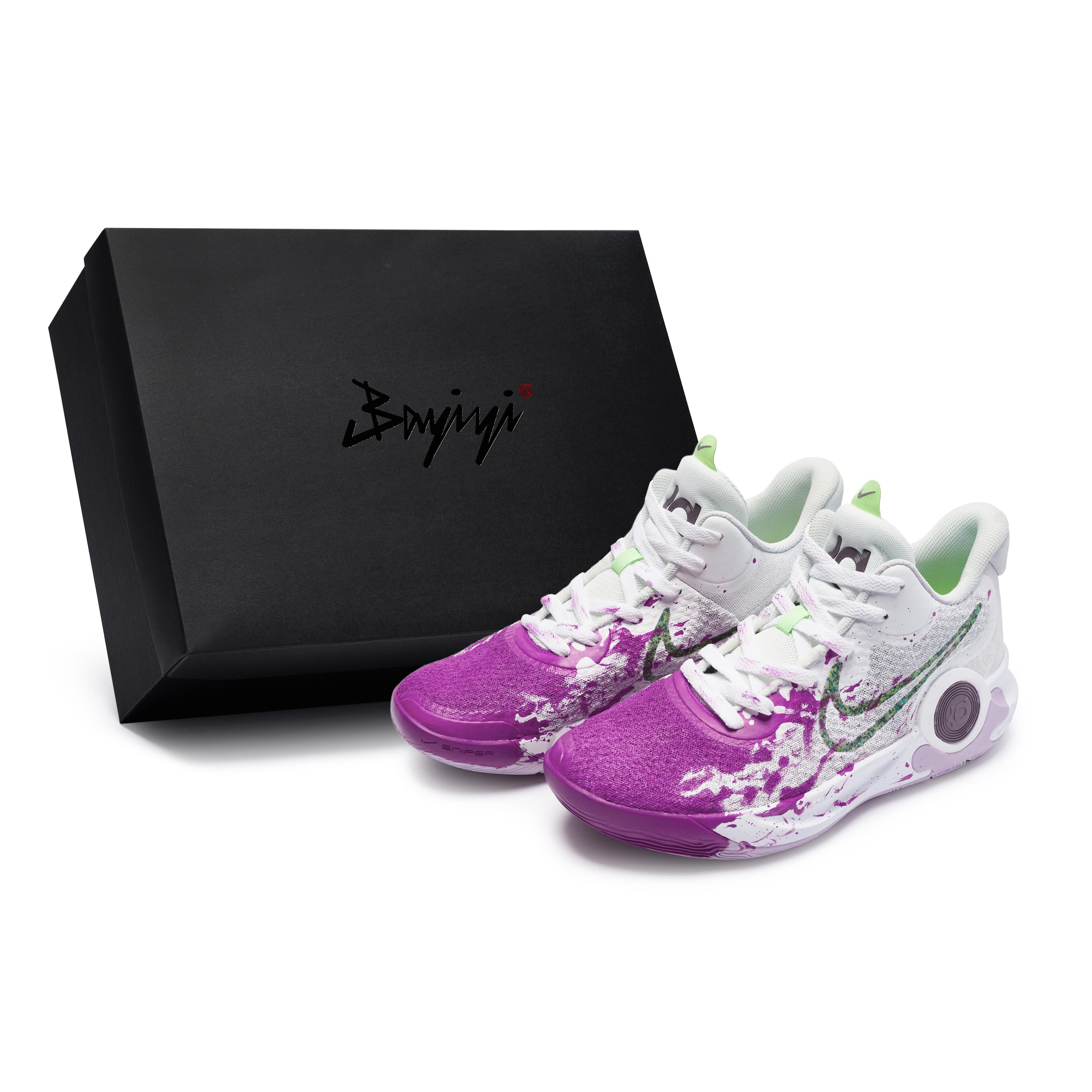 Nike KD Trey 5 IX Breathable, Moisture Wicking, And Waterproof Mid top Vintage Basketball Shoes Unisex White Purple DJ6922-100(Team80-S-BOX) 45
Nike KD Trey 5 IX Breathable, Moisture Wicking, And Waterproof Mid top Vintage Basketball Shoes Unisex White Purple DJ6922-100(Team80-S-BOX) 45