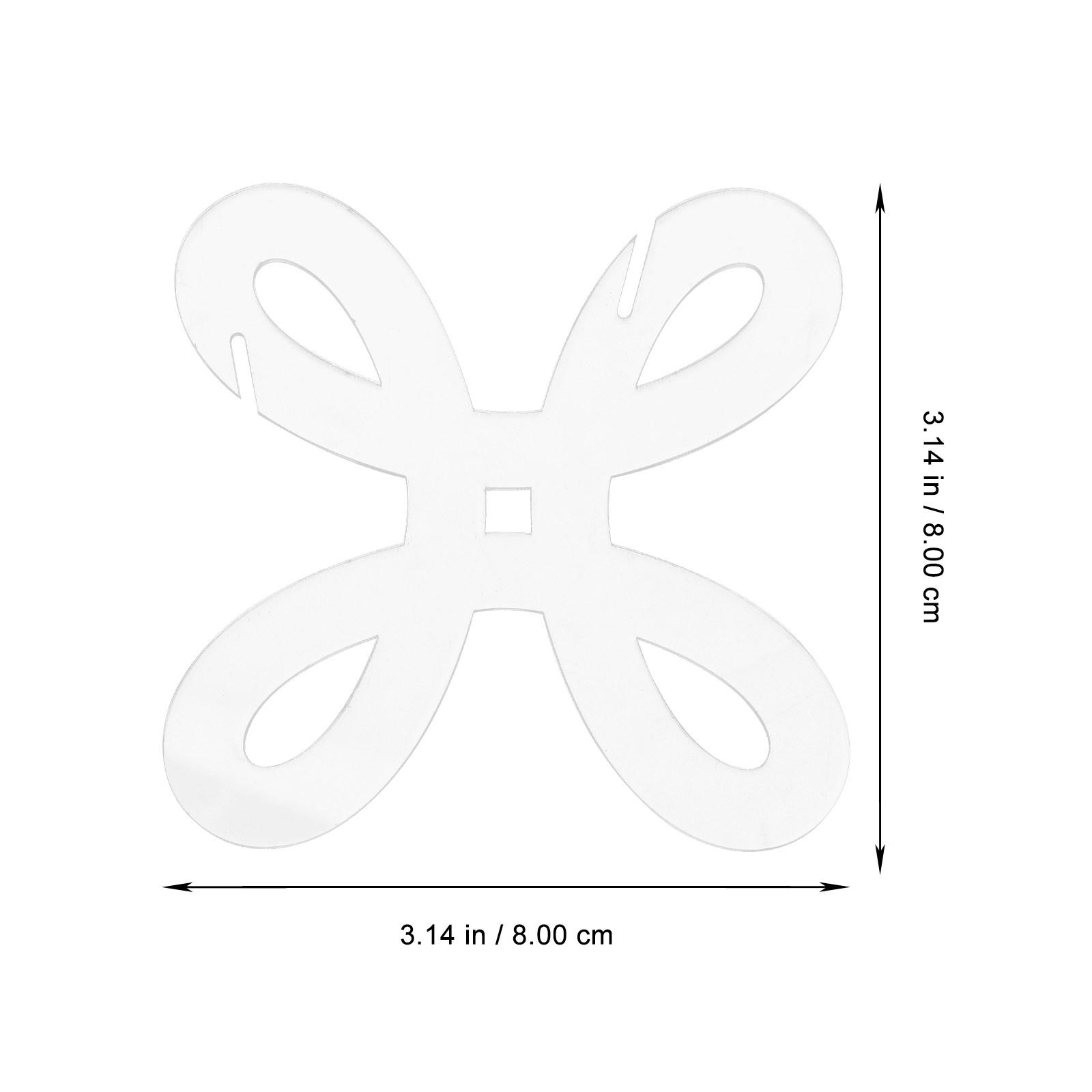 5Pcs Small Transparent Acrylic Bobbins Empty Thread Spools for Sewing Crafts Knitting Crochet Cross Stitch Yarn Holder Ribbon 8X8X0.3CM
5Pcs Small Transparent Acrylic Bobbins Empty Thread Spools for Sewing Crafts Knitting Crochet Cross Stitch Yarn Holder Ribbon 8X8X0.3CM