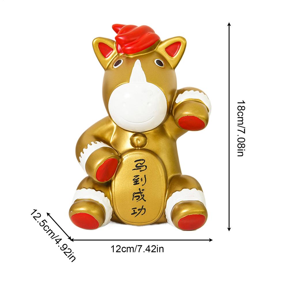 Money Jar Auspicious Symbol Horse Shape Jar Cute Animal Bank for Home Decor Birthday Bedside Table Dorm Apartment Living Room
Money Jar Auspicious Symbol Horse Shape Jar Cute Animal Bank for Home Decor Birthday Bedside Table Dorm Apartment Living Room