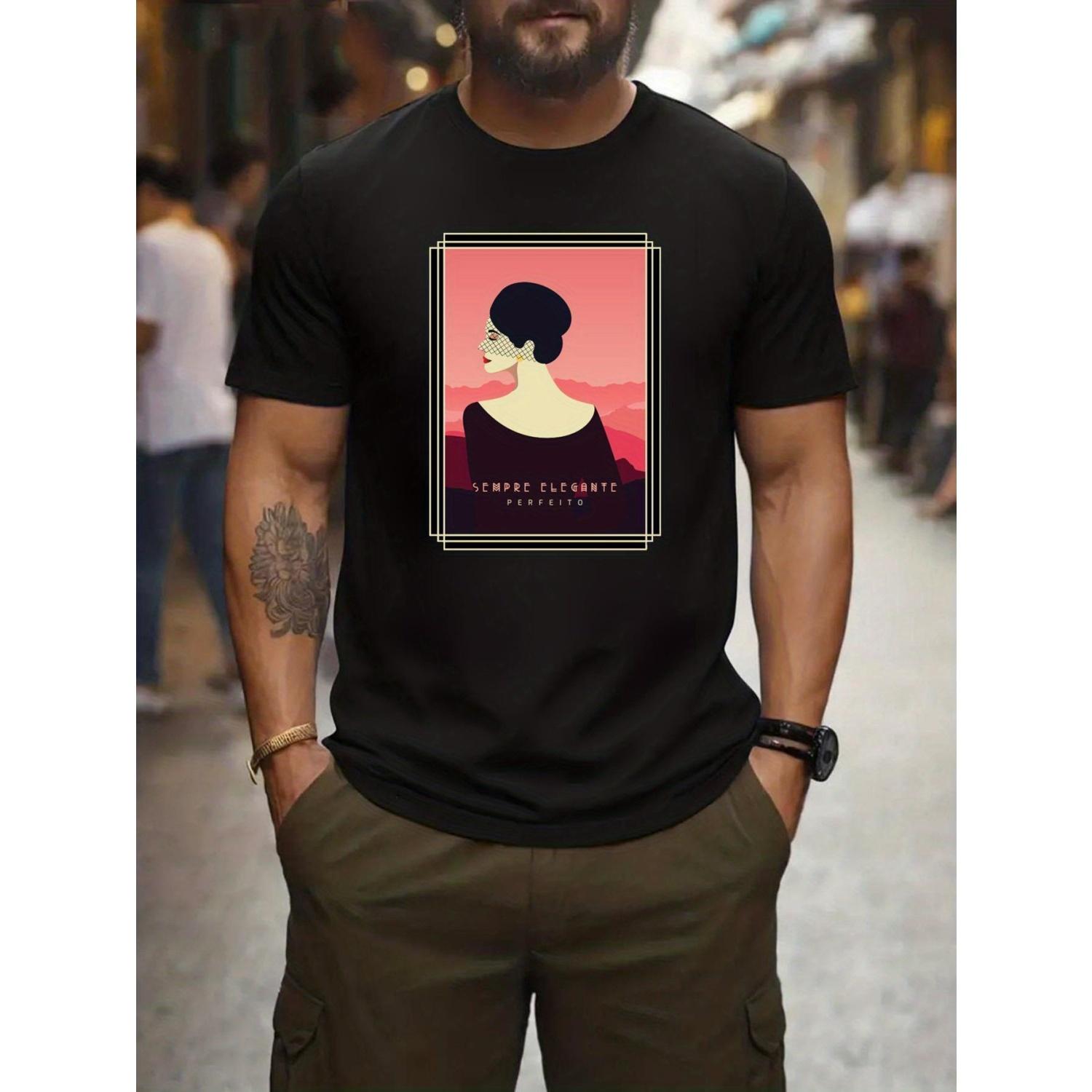 Top Pick Mens Black Vintage Travel Soft Graphic TShirt XXXXXL чорний
Top Pick Mens Black Vintage Travel Soft Graphic TShirt XXXXXL чорний