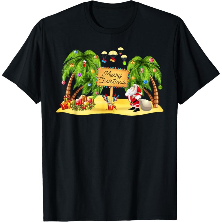 Christmas Palm Tree Tropical Xmas Coconut Lights Pajamas T-Shirt XXXXXL чорний
Christmas Palm Tree Tropical Xmas Coconut Lights Pajamas T-Shirt XXXXXL чорний