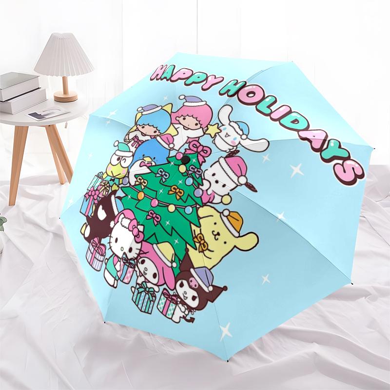 1pc Hello Kitty & Friends Festive Gift Set with Automatic Opening Umbrella - Portable 3-Fold Design, 8-Bone Iron Frame Outdoor Umbrella for Fans, Trav
1pc Hello Kitty & Friends Festive Gift Set with Automatic Opening Umbrella - Portable 3-Fold Design, 8-Bone Iron Frame Outdoor Umbrella for Fans, Trav