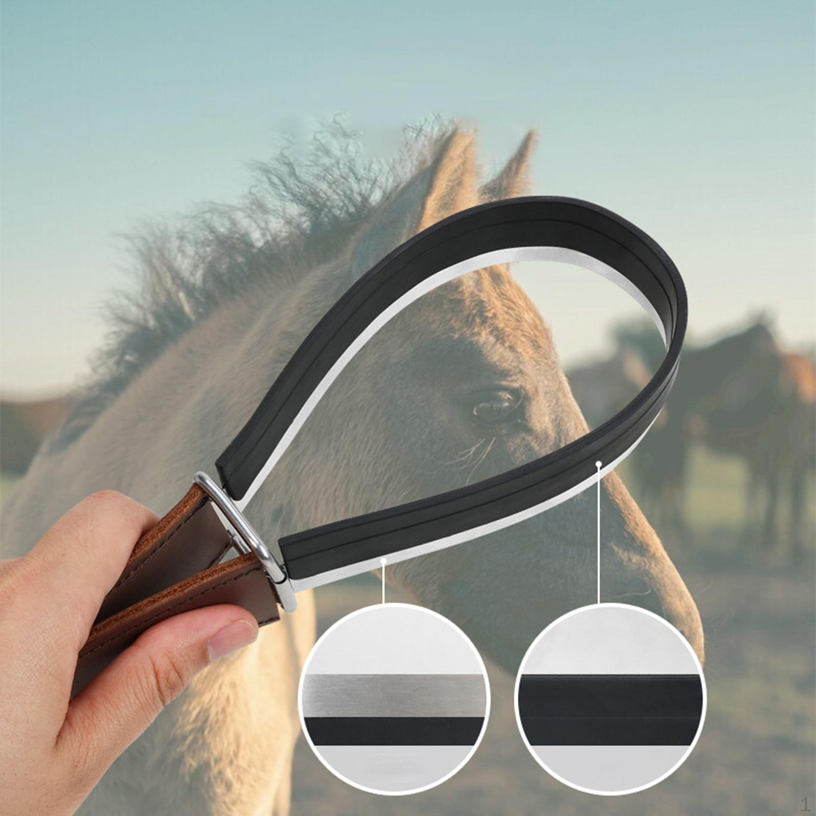 Horse Sweat Blade Deshedding Tool Grooming Care Cleaning Shedder Mane and Tail Brush for
Horse Sweat Blade Deshedding Tool Grooming Care Cleaning Shedder Mane and Tail Brush for