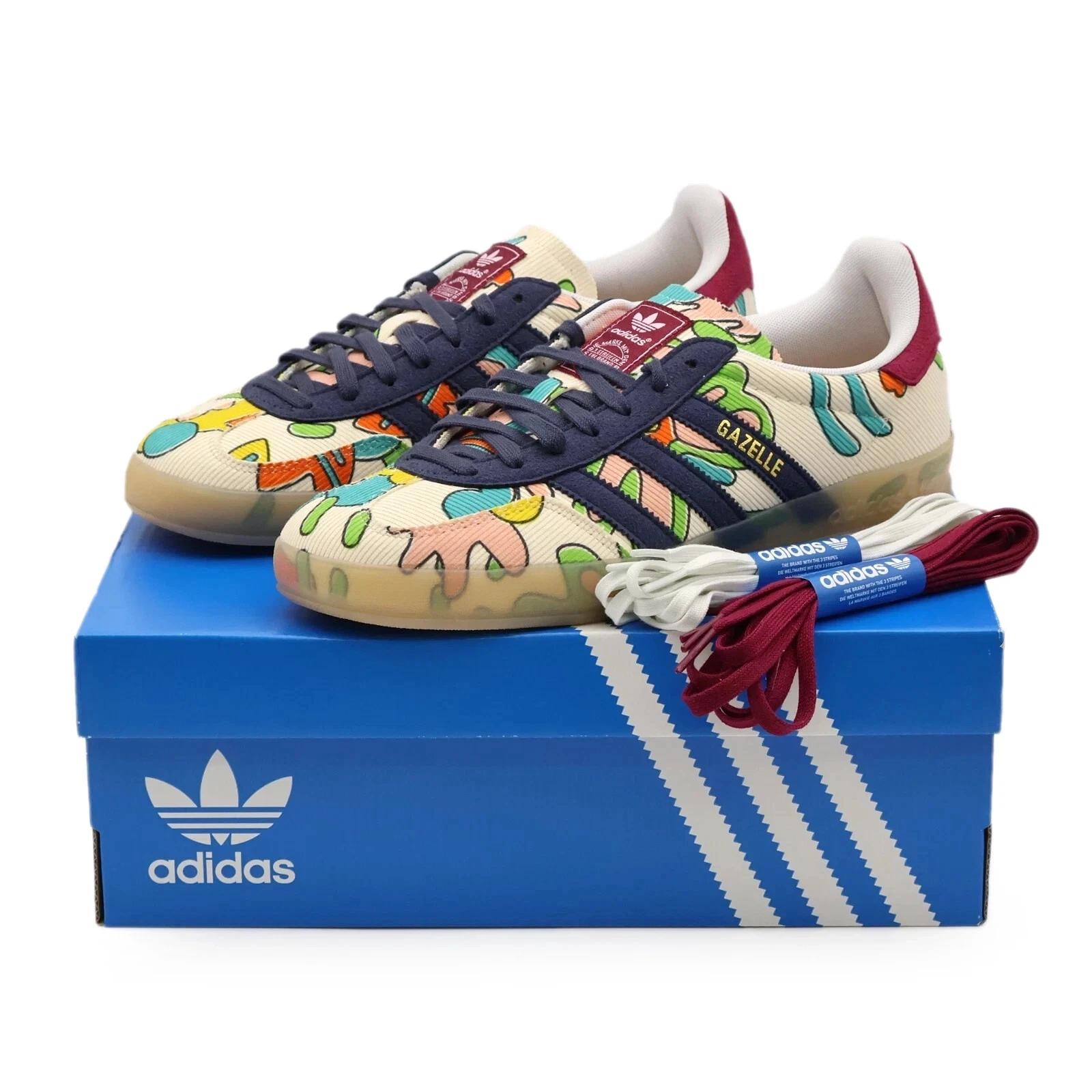 IG2849 Шон Вотерспун × adidas Gazelle Indoor Вельвет Екрю Тінт Тіньовий Темно-синій US 9
IG2849 Шон Вотерспун × adidas Gazelle Indoor Вельвет Екрю Тінт Тіньовий Темно-синій US 9