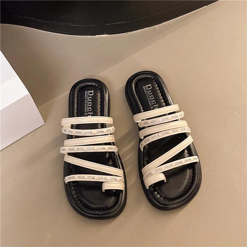 Fashion 2025 New Women s Slippers Flat Sole Clip Narrow Band Anti-slip Shoes Women Daily Commute Concise All-match Zapatillas De Mujer 35 бежевый
Fashion 2025 New Women s Slippers Flat Sole Clip Narrow Band Anti-slip Shoes Women Daily Commute Concise All-match Zapatillas De Mujer 35 бежевый