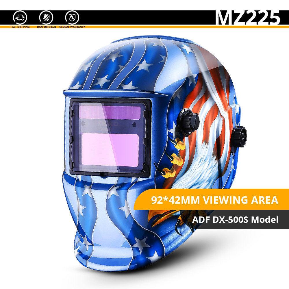 DEKO Welding Mask Skull Solar Auto Darkening MIG MMA Adjustable Range 4/9-13Electric Helmet Welding Lens for Welding Machine MZ225
DEKO Welding Mask Skull Solar Auto Darkening MIG MMA Adjustable Range 4/9-13Electric Helmet Welding Lens for Welding Machine MZ225