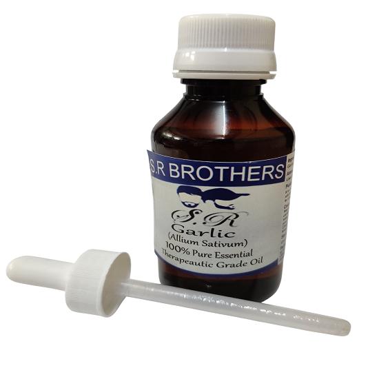 S.R Brothers Garlic (Allium Sativum) Pure & Natural Therapeutic Grade Essential Oil Plastic with Dropper 10 ml
S.R Brothers Garlic (Allium Sativum) Pure & Natural Therapeutic Grade Essential Oil Plastic with Dropper 10 ml