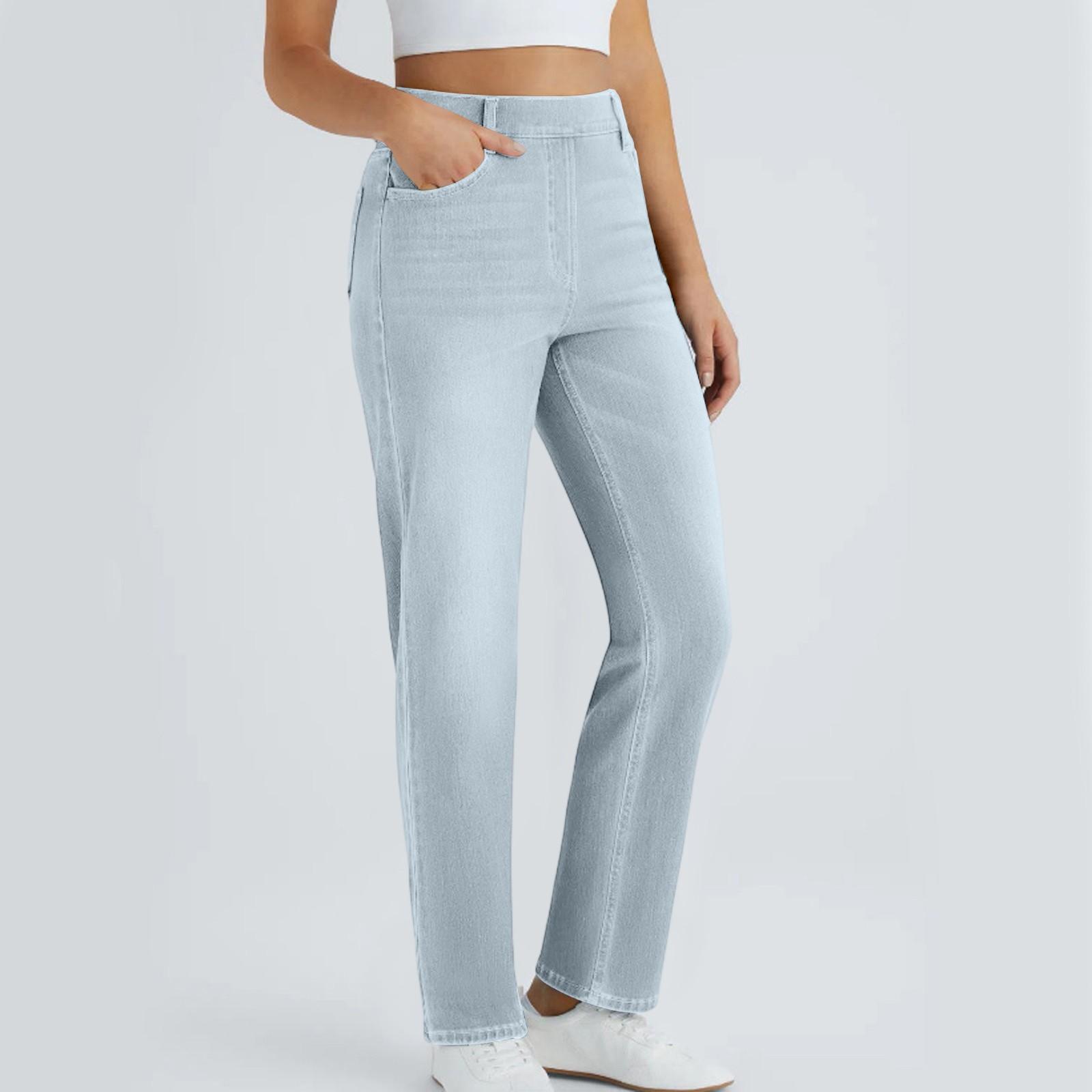 Женские джинсы повседневные однотонные повседневные брюки универсальные облегающие джинсы XXL
Женские джинсы повседневные однотонные повседневные брюки универсальные облегающие джинсы XXL