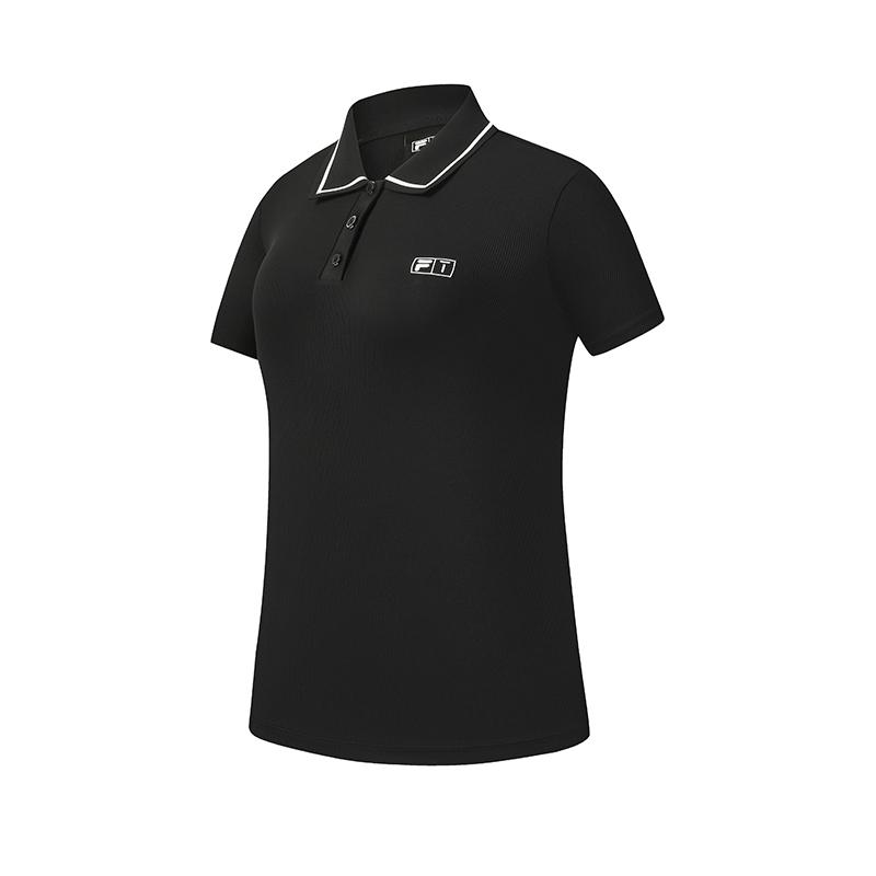 FILA Golf Series Simple Classic Sports Casual Comfortable Knitted Short Sleeve Polo Shirt Women tops Deep-Black A11W625112FBK L
FILA Golf Series Simple Classic Sports Casual Comfortable Knitted Short Sleeve Polo Shirt Women tops Deep-Black A11W625112FBK L