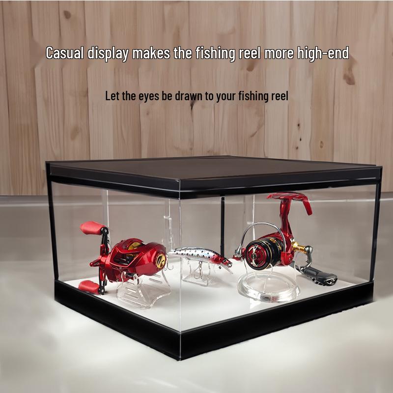 Висококласна рама спінінгової котушки, акрилова підставка для демонстрації приманок для рибальського приладдя з котушкою-краплею
Висококласна рама спінінгової котушки, акрилова підставка для демонстрації приманок для рибальського приладдя з котушкою-краплею