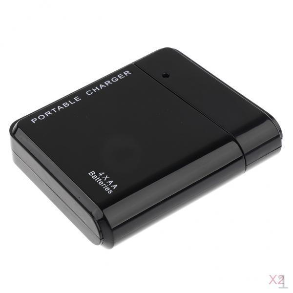 2 портативных USB-зарядных устройства на батарейках типа АА с фонариком для мобильного телефона MP3 MP4-плеер
2 портативных USB-зарядных устройства на батарейках типа АА с фонариком для мобильного телефона MP3 MP4-плеер
