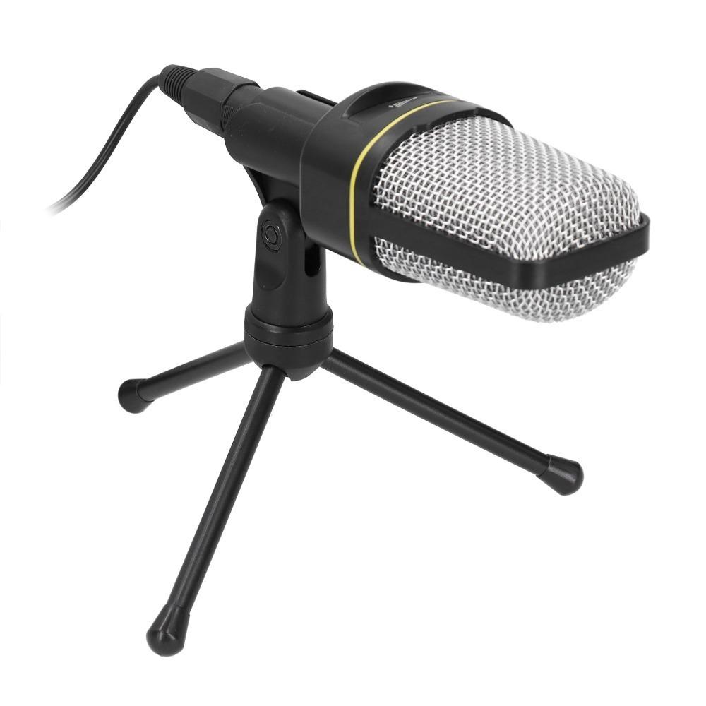 3.5mm Studio Recording Condenser Microphone with Volume Control Black Gaming Condenser Microphone with Desktop Tripod чорний
3.5mm Studio Recording Condenser Microphone with Volume Control Black Gaming Condenser Microphone with Desktop Tripod чорний