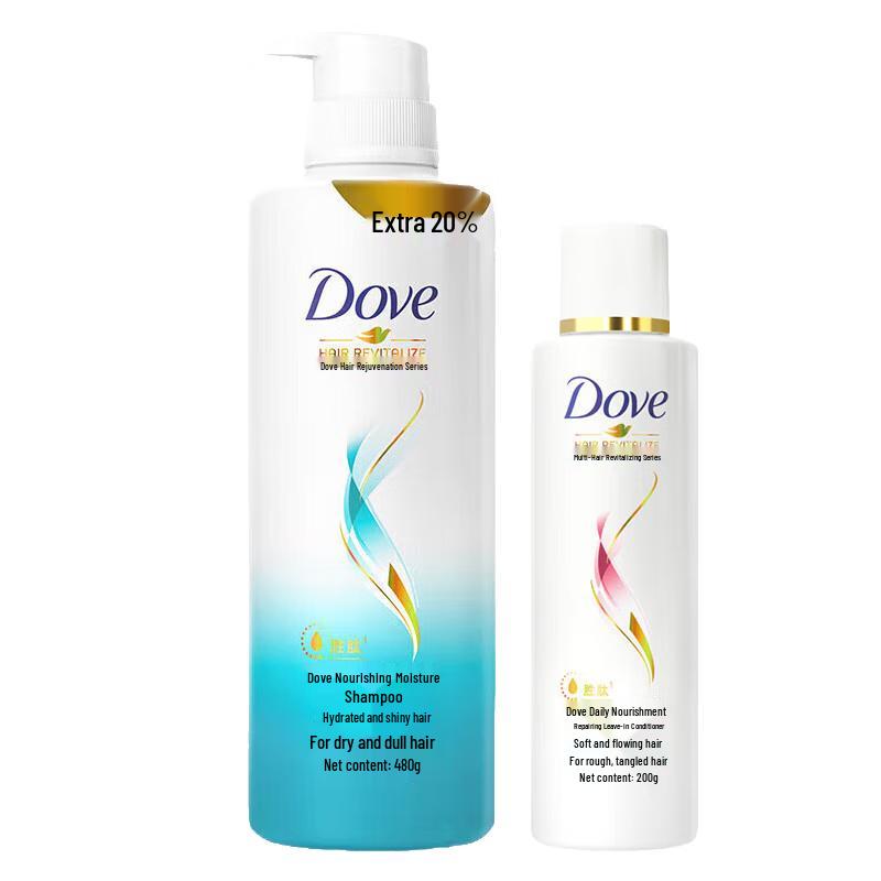 Dove Nourishing Hydration Shampoo & Conditioner Set
Dove Nourishing Hydration Shampoo & Conditioner Set