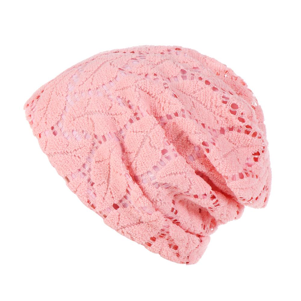 Women Flower Hollow-out Cotton Hat Delicate Windproof Knitting Warm Cap Pink M (56-58cm)#1
Women Flower Hollow-out Cotton Hat Delicate Windproof Knitting Warm Cap Pink M (56-58cm)#1