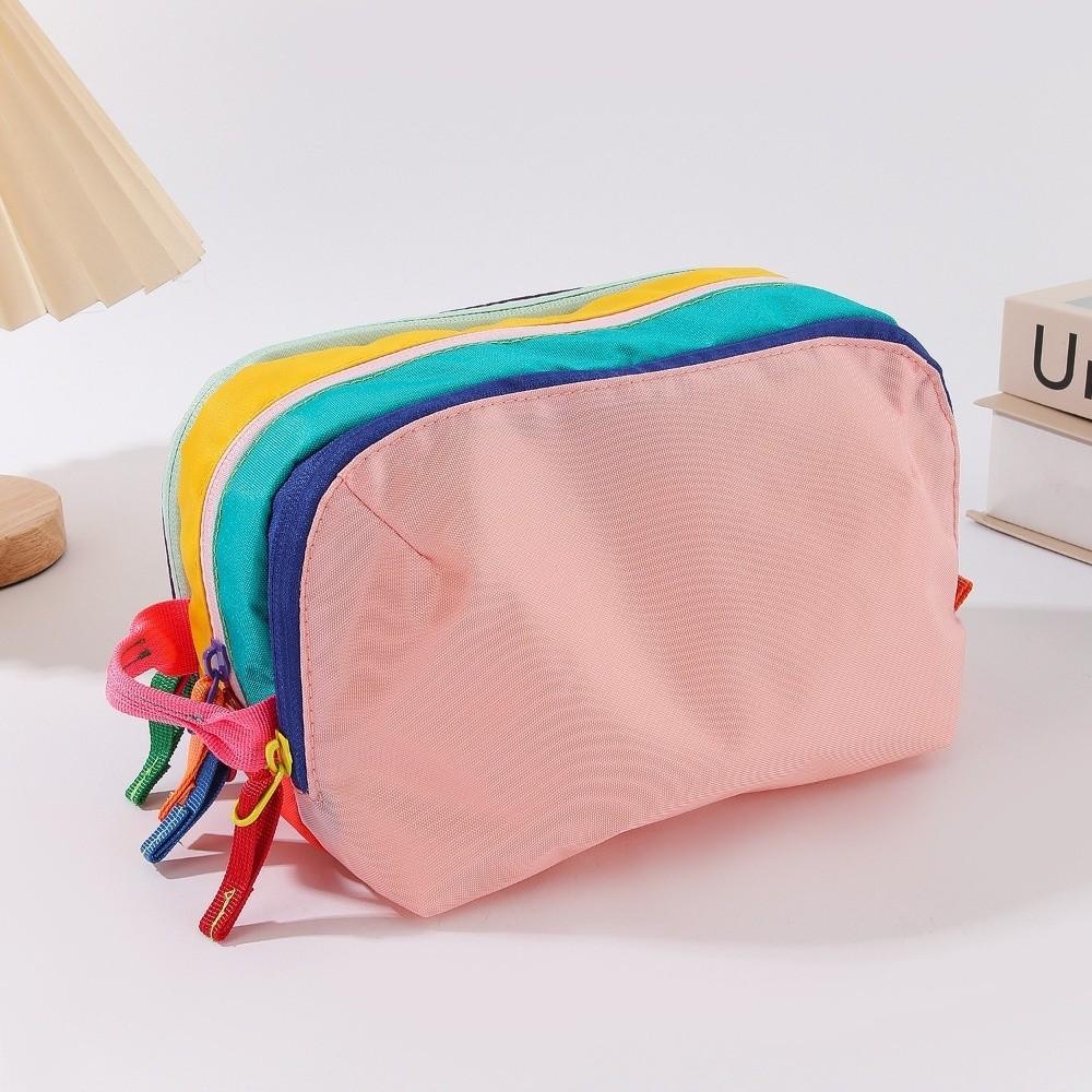 Durable Portable Cosmetic Bag Large Capacity Dopamine-Colored Toiletry Handbag Multi-Layer Multi-Functional Storage Bag Travel розовый
Durable Portable Cosmetic Bag Large Capacity Dopamine-Colored Toiletry Handbag Multi-Layer Multi-Functional Storage Bag Travel розовый