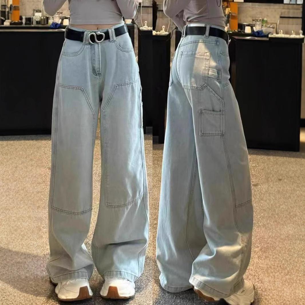 Women s American Retro High Waist Denim Jumpsuit - Spring Loose Wide Leg Style Extra Large
Women s American Retro High Waist Denim Jumpsuit - Spring Loose Wide Leg Style Extra Large