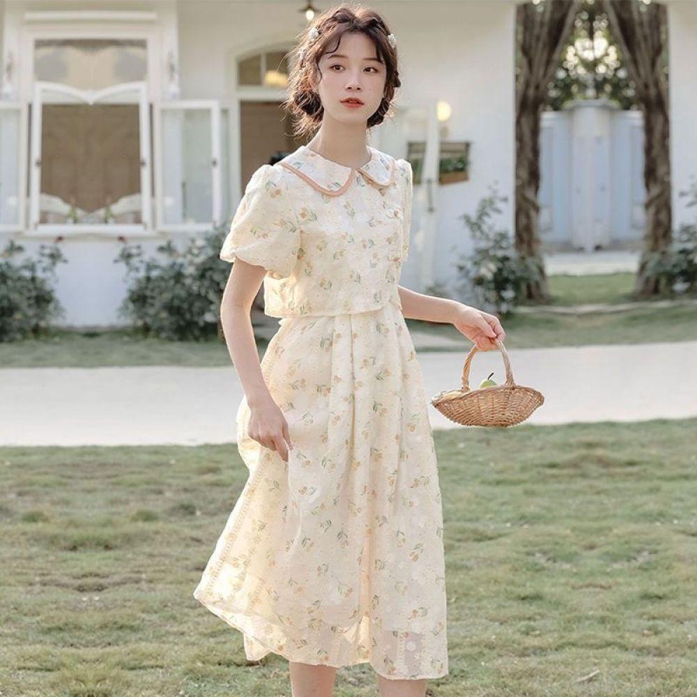 Модифицированное платье Cheongsam в китайском стиле, ретро темпераментное платье с короткими рукавами и цветочным принтом для женщин L разноцветный
Модифицированное платье Cheongsam в китайском стиле, ретро темпераментное платье с короткими рукавами и цветочным принтом для женщин L разноцветный