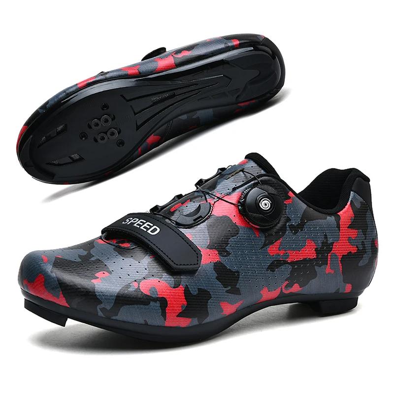 Чоловіче велосипедне взуття Дорожнє Одна пряжка SPD Велосипедне взуття Для вулиці Дорожнє Камуфляжне Дихаюче Дорожні гоночні Велосипедні Спортивні туфлі 38 червоний
Чоловіче велосипедне взуття Дорожнє Одна пряжка SPD Велосипедне взуття Для вулиці Дорожнє Камуфляжне Дихаюче Дорожні гоночні Велосипедні Спортивні туфлі 38 червоний
