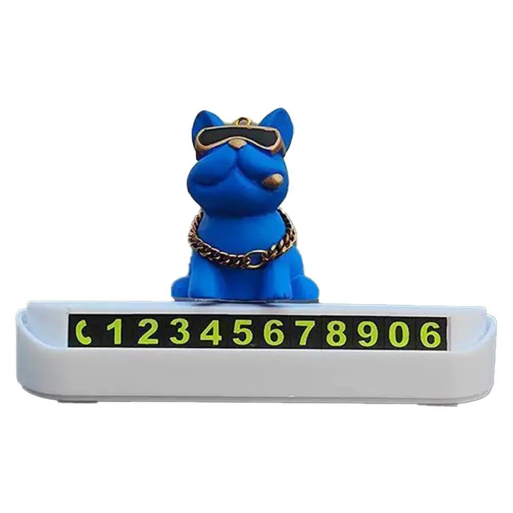 Cute Funny Bulldog Car Temporary Parking Number Plate Decor Dashboard Gift Auto Accessories Cute Ornament P8A1
Cute Funny Bulldog Car Temporary Parking Number Plate Decor Dashboard Gift Auto Accessories Cute Ornament P8A1