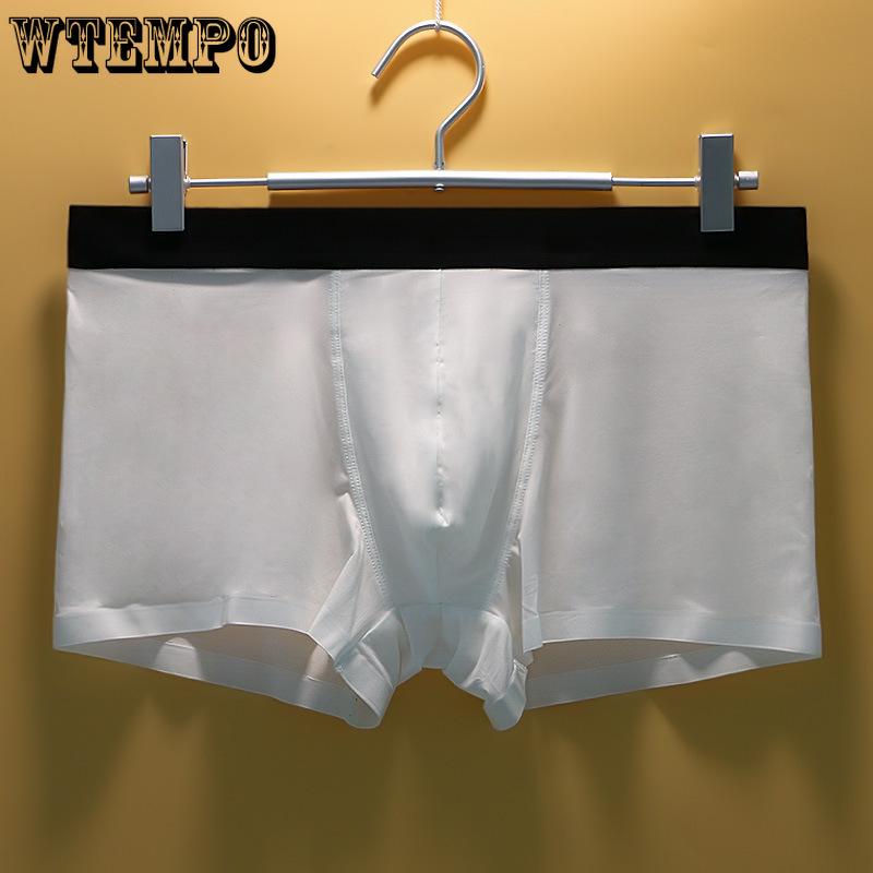 Underwear Men s Ice Silk Thin Seamless Breathable Flat Corner Pants Men s Mid Waist Solid Color Underwear M чорний
Underwear Men s Ice Silk Thin Seamless Breathable Flat Corner Pants Men s Mid Waist Solid Color Underwear M чорний