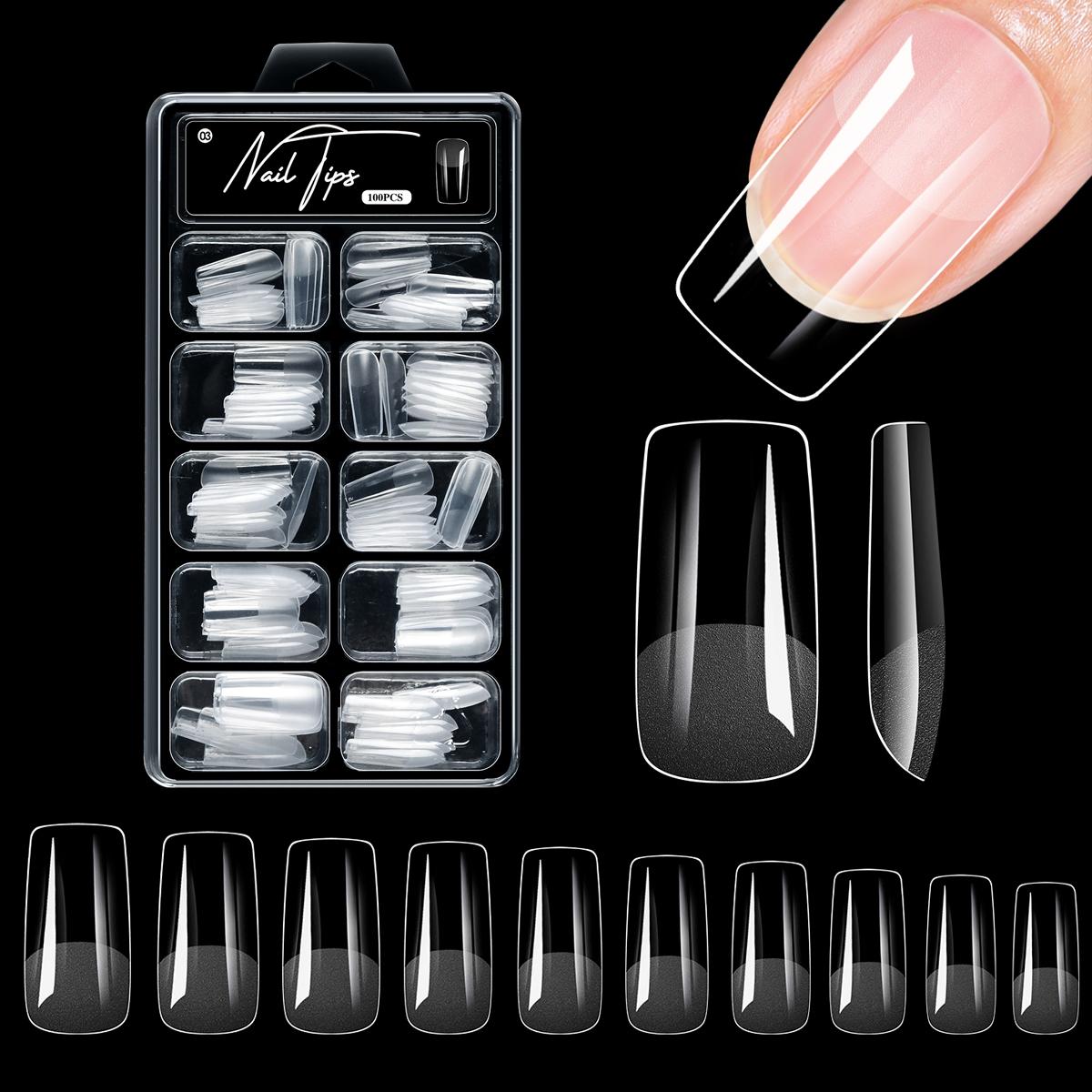 100pcs Acrylic Nails Fake Capsule Half Matte Short Square Artificial Nail Extension Soft Gel Tips Accessories Tools Nail Supplie білий
100pcs Acrylic Nails Fake Capsule Half Matte Short Square Artificial Nail Extension Soft Gel Tips Accessories Tools Nail Supplie білий