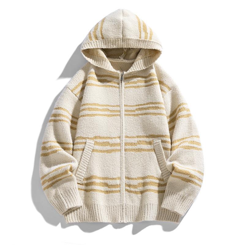 Updated Striped Sweater Retro Autumn and Winter Knitted Sweater Hooded Sweater High Quality Durable Construction Practical Daily Use 3XL абрикосовий
Updated Striped Sweater Retro Autumn and Winter Knitted Sweater Hooded Sweater High Quality Durable Construction Practical Daily Use 3XL абрикосовий