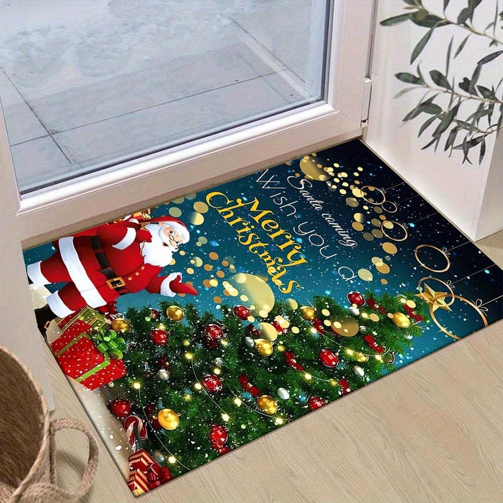 1pc Christmas Themed Rug, Santa Claus and Christmas Tree Print, Bedside Carpet, Non slip Laundry Room Mat, Machine Washable Water Absorbing 60cm by 90cm
1pc Christmas Themed Rug, Santa Claus and Christmas Tree Print, Bedside Carpet, Non slip Laundry Room Mat, Machine Washable Water Absorbing 60cm by 90cm