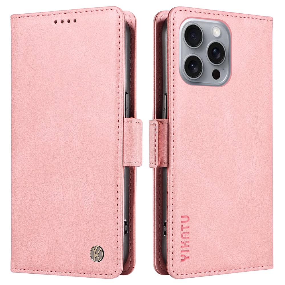 For iPhone 16 Pro Max Case Leather Phone Cover with Side Magnetic Clasp Pink
For iPhone 16 Pro Max Case Leather Phone Cover with Side Magnetic Clasp Pink