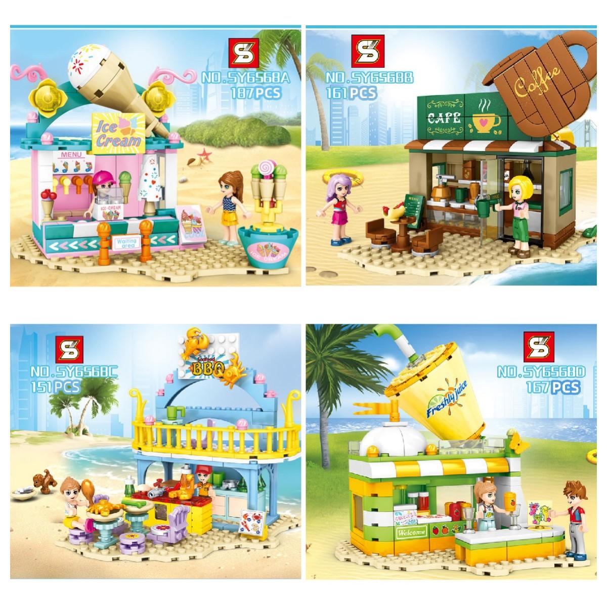 SZ-6568 Креативная серия Beach Girl Street View Building Diy детская головоломка из мелких частиц, строительные блоки, игрушки
SZ-6568 Креативная серия Beach Girl Street View Building Diy детская головоломка из мелких частиц, строительные блоки, игрушки