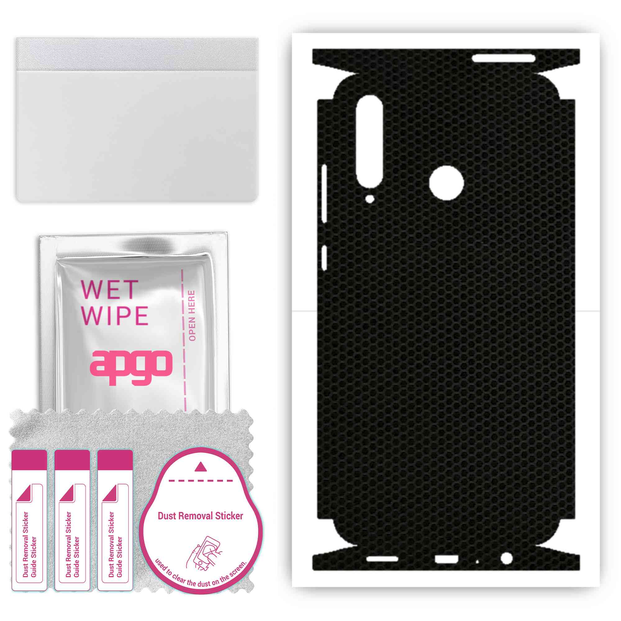 apgo Protective Skin Sticker for the back+sides compatible with Honor 20i, Full Wrap Film, Foil, Vinyl - Pattern Matrix
apgo Protective Skin Sticker for the back+sides compatible with Honor 20i, Full Wrap Film, Foil, Vinyl - Pattern Matrix